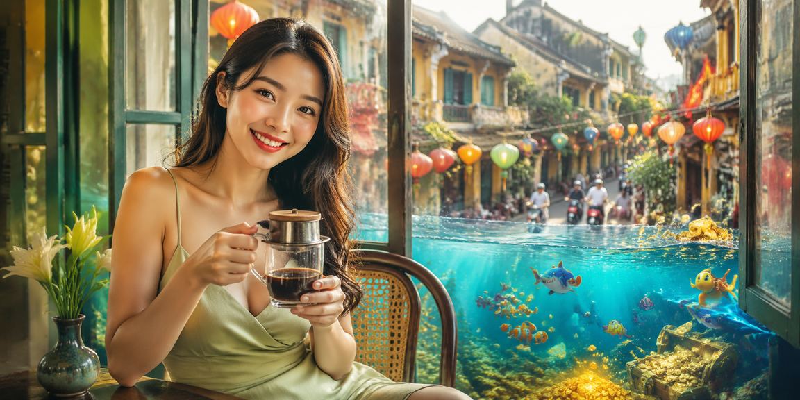 Người dùng Hà Nội xem kèo bóng đá bên cà phê