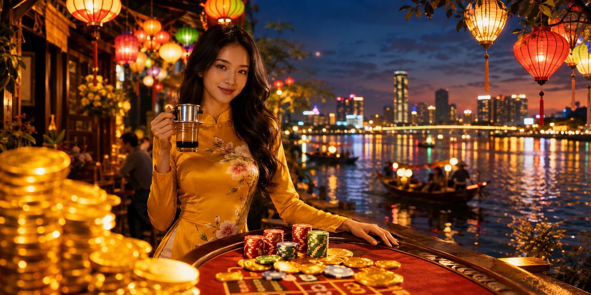 Người dùng VIP xem kèo thể thao tại quán cà phê Sài Gòn buổi sáng